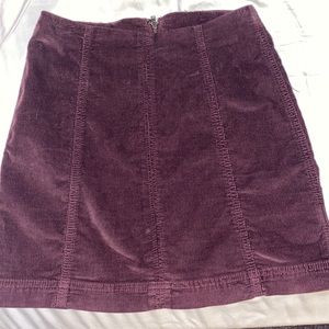 Free people mini skirt